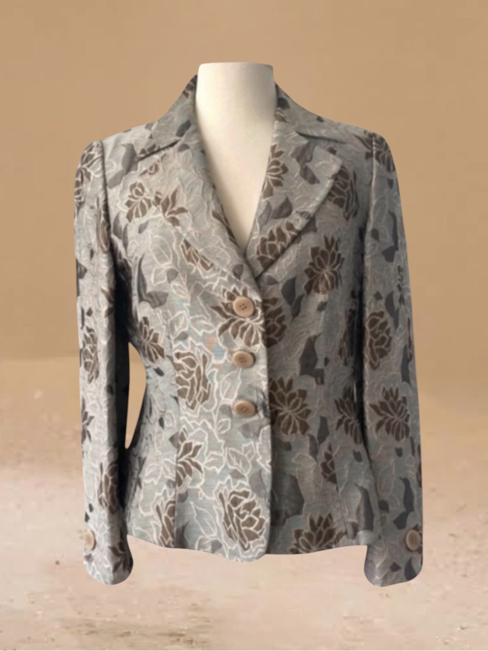 ARMANI COLLEZIONI BROCADE JACKET SIZE 10